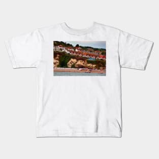 Beer Beach Jurassic Coast Devon England Kids T-Shirt